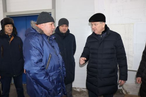 Алмаз Ахметшин оценил очередной этап строительства станции очистки воды