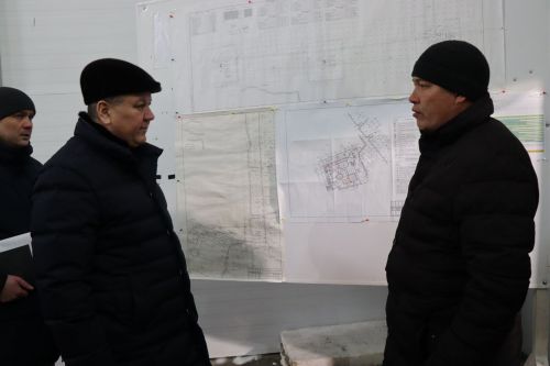 Алмаз Ахметшин оценил очередной этап строительства станции очистки воды