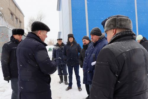 Алмаз Ахметшин оценил очередной этап строительства станции очистки воды