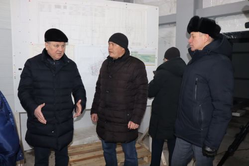 Алмаз Ахметшин оценил очередной этап строительства станции очистки воды