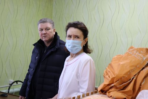 Алмаз Ахметшин посетил врачебную амбулаторию в микрорайоне сахароваров в Нурлате