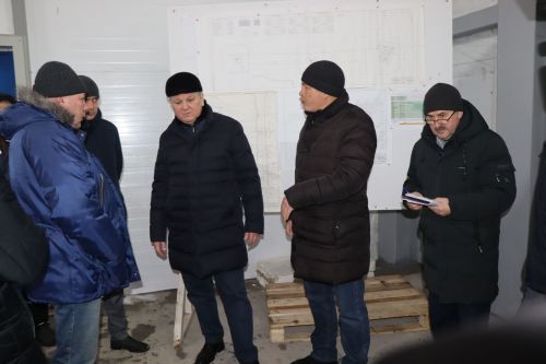 Алмаз Ахметшин оценил очередной этап строительства станции очистки воды