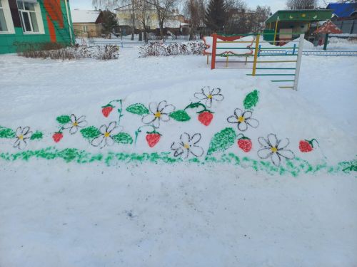 Нурлатский детский сад принимает участие в муниципальном конкурсе «Зимние фантазии»