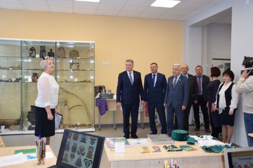 Фарид Мухаметшин посетил школу №1 города Нурлат