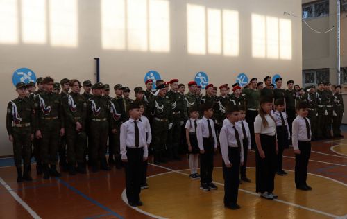 В Нурлате прошел смотр строя и песни среди учащихся