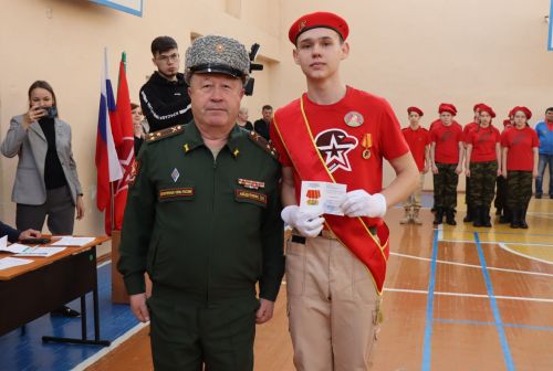 В Нурлате прошел смотр строя и песни среди учащихся