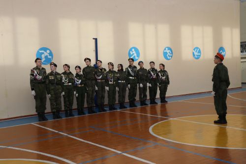 В Нурлате прошел смотр строя и песни среди учащихся