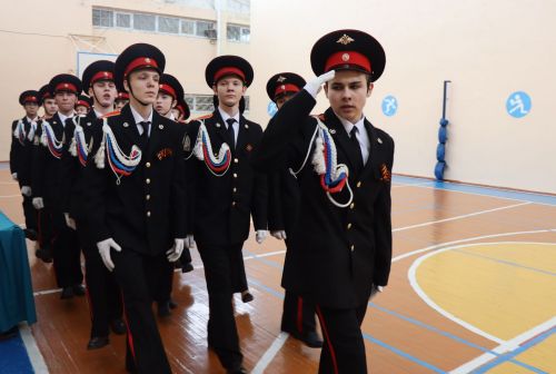 В Нурлате прошел смотр строя и песни среди учащихся