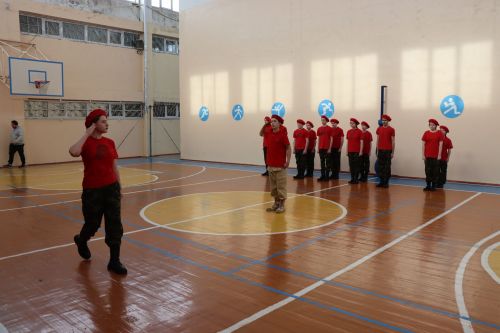 В Нурлате прошел смотр строя и песни среди учащихся