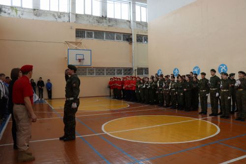 В Нурлате прошел смотр строя и песни среди учащихся