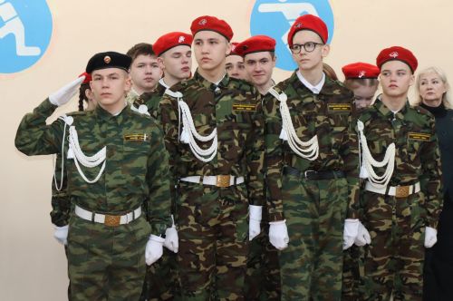 В Нурлате прошел смотр строя и песни среди учащихся