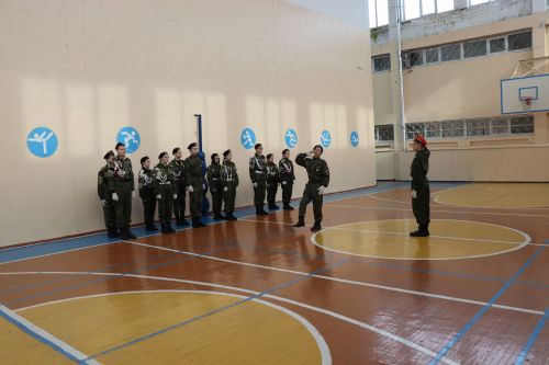В Нурлате прошел смотр строя и песни среди учащихся