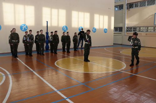 В Нурлате прошел смотр строя и песни среди учащихся