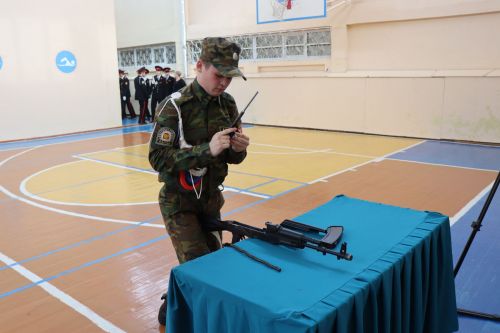 В Нурлате прошел смотр строя и песни среди учащихся