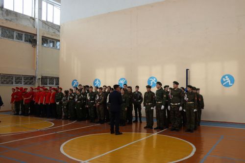 В Нурлате прошел смотр строя и песни среди учащихся