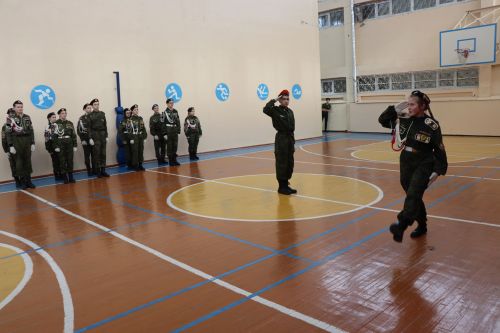 В Нурлате прошел смотр строя и песни среди учащихся