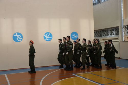В Нурлате прошел смотр строя и песни среди учащихся