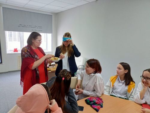 В библиотеке Нурлата прошло мероприятие, посвященное Масленице