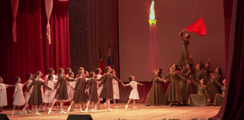 Сегодня в городском Дворце культуры состоялся праздничный концерт ко Дню Защитника Отечества