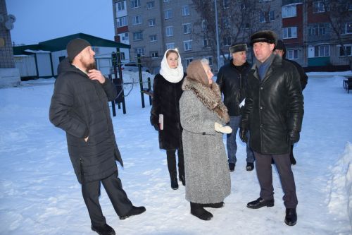 В Нурлате детские площадки доступны и зимой