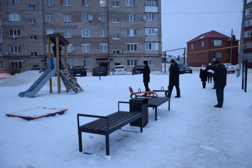 В Нурлате детские площадки доступны и зимой