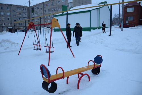В Нурлате детские площадки доступны и зимой