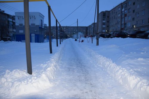 В Нурлате детские площадки доступны и зимой