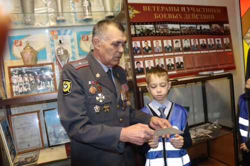 Нурлатские ЮИДовцы посетили музей отдела МВД