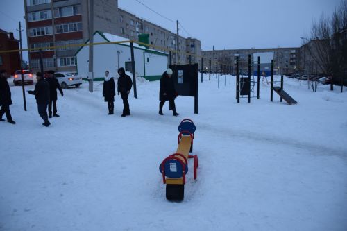 В Нурлате детские площадки доступны и зимой