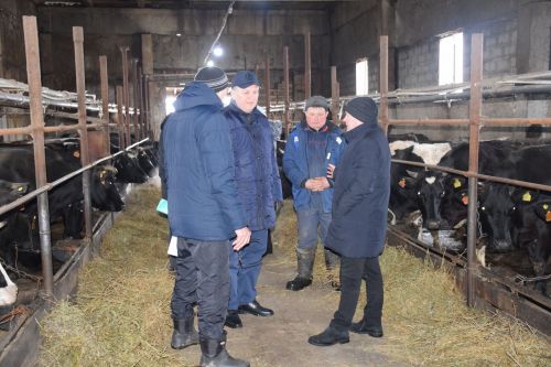 Глава Нурлатского района посетил ЛПХ Ильнура Ханяфиева