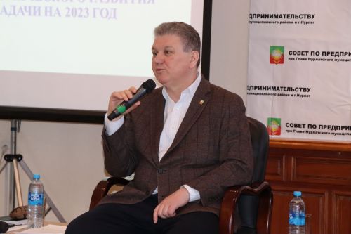 Глава района Алмаз Ахметшин встретился с предпринимателями Нурлата