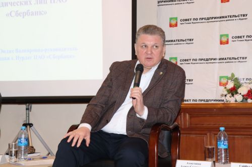 Глава района Алмаз Ахметшин встретился с предпринимателями Нурлата