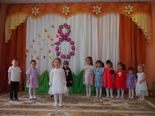 В дошкольных образовательных учреждениях продолжаются утренники, посвященные 8 Марта