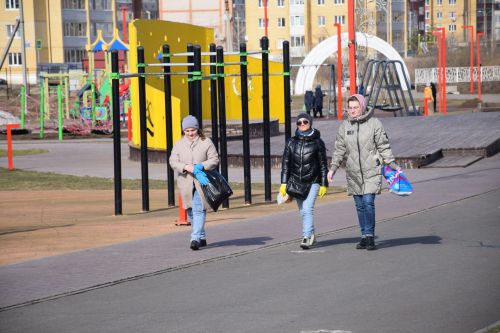 В Нурлате прошел первый субботник