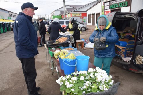 На первой весенней ярмарке в Нурлате сельхозпродукцию реализовали с 45 торговых точек