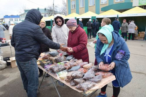 На первой весенней ярмарке в Нурлате сельхозпродукцию реализовали с 45 торговых точек