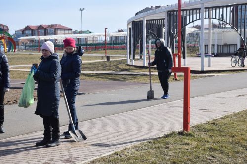 В Нурлате прошел первый субботник