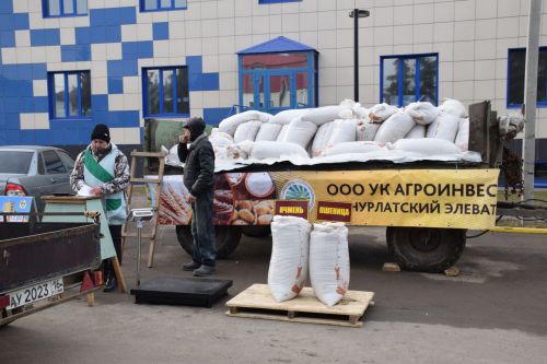 На первой весенней ярмарке в Нурлате сельхозпродукцию реализовали с 45 торговых точек