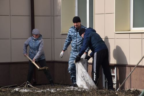 В Нурлате прошел первый субботник