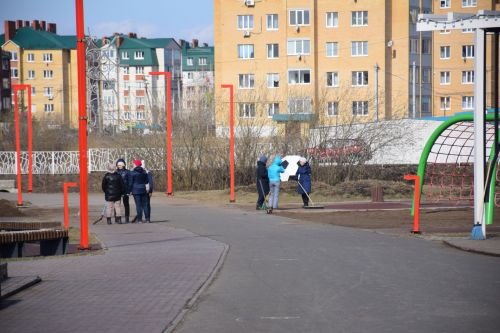 В Нурлате прошел первый субботник