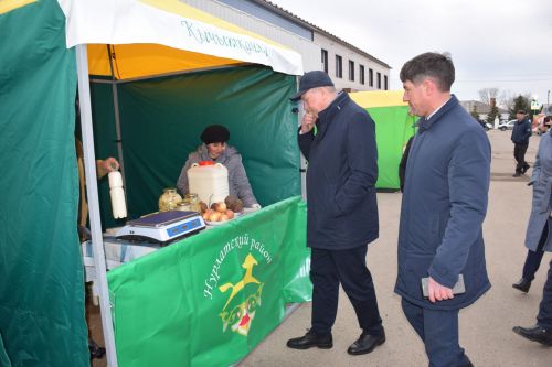 На первой весенней ярмарке в Нурлате сельхозпродукцию реализовали с 45 торговых точек