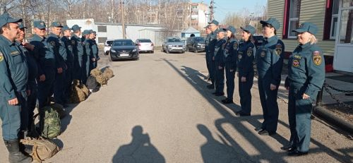 Работники 73 пожарно-спасательной части перешли на летнюю форму одежды