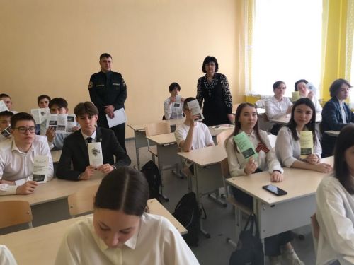Нурлатским школьникам рассказали о действиях при возникновении пожара