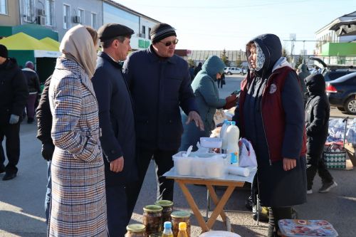В Нурлате прошла сельскохозяйственная ярмарка