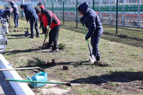 В Нурлате прошел День посадки леса