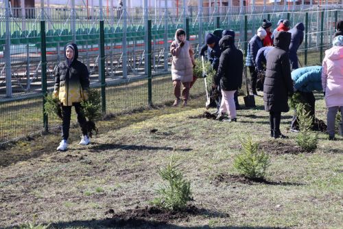 В Нурлате прошел День посадки леса
