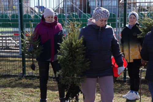 В Нурлате прошел День посадки леса