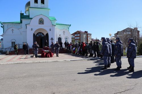 Нурлатцы простились с защитником Отечества