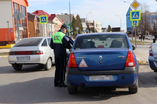 Нурлатские автоинспекторы провели рейдовое мероприятие «Тонировка»