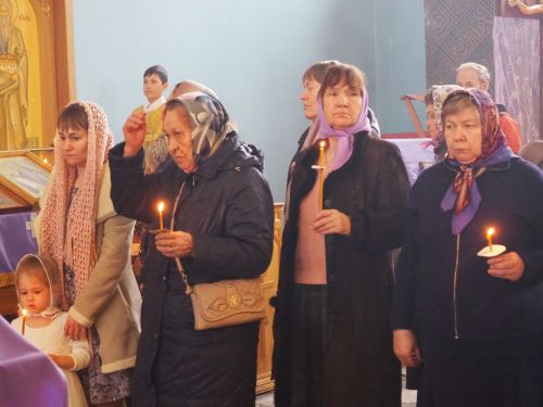 В Нурлате в день памяти преподобной Марии Египетской состоялась Божественная литургия